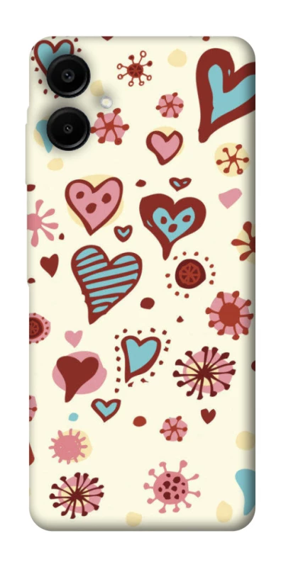 Чохол на Samsung Galaxy A07 Pretty hearts фото 1 з 1