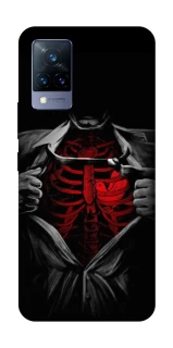 Чохол на Vivo V21 Skeleton Heart фото 1 з 1