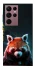 Чохол на Samsung Galaxy S22 Ultra Cyber Red Panda фото 1 з 1