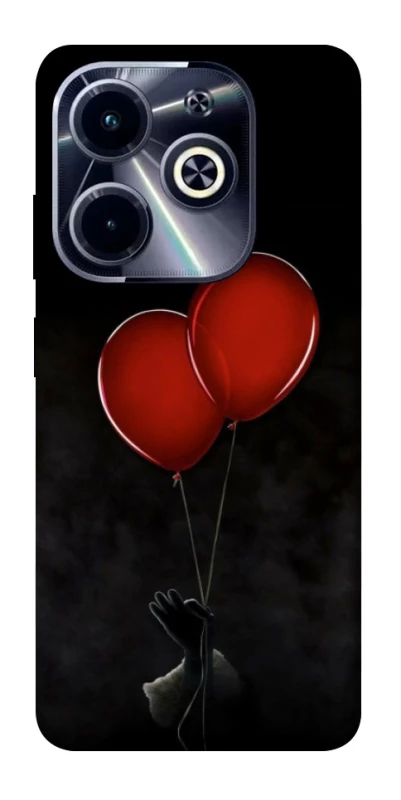 Чехол на Infinix Hot 40i Reds Balloons фото 1 из 1