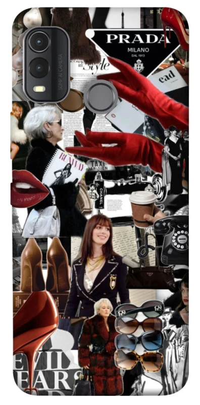 Чохол на Nokia G11 Plus Fashion collage ver.13 фото 1 з 1