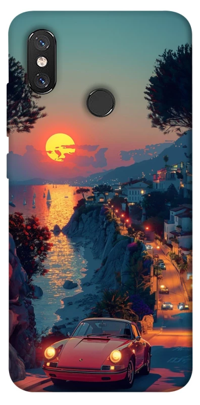 Чохол на Xiaomi Mi 8 Porsche sunrise фото 1 з 1
