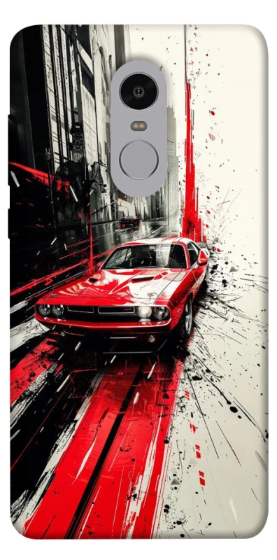 Чехол на Xiaomi Redmi Note 4X / Note 4 (Snapdragon) Painted Mustang фото 1 из 1