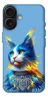 Чохол на Apple iPhone 17 (6.3") Кіт патріот фото 1 з 1