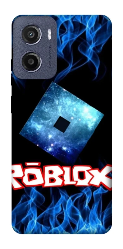 Чохол на Motorola Moto E15 Roblox Galaxy Flame Logo фото 1 з 1