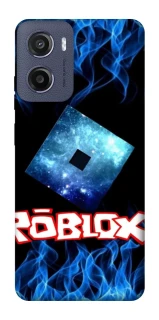 Чехол на Motorola Moto E15 Roblox Galaxy Flame Logo фото 1 из 1