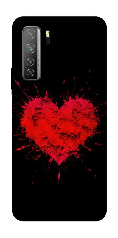 Чехол на Huawei Nova 7 SE Splash heart фото 1 из 1