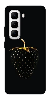 Чохол на Infinix Hot 50 Pro Чорна полуниця фото 1 з 1