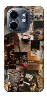 Чохол на Infinix Smart 9 4G / Hot 50i Coffee collage ver.2 фото 1 з 1