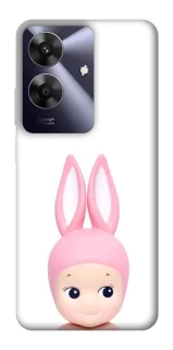 Чохол на Realme Note 60 Minimal Bunny Peek фото 1 з 1