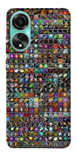 Чехол на Oppo A78 4G Inventory menu ver.1 фото 1 из 1