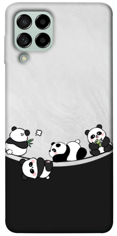 Чохол на Samsung Galaxy M53 5G Four pandas фото 1 з 1