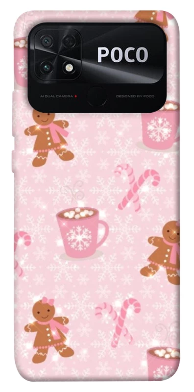 Чохол на Xiaomi Poco C40 Новорічний v41 фото 1 з 1