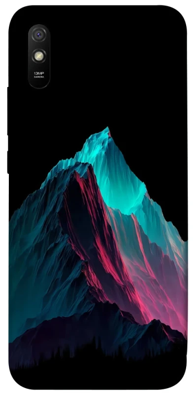 Чехол на Xiaomi Redmi 9A Neon mountains фото 1 из 1