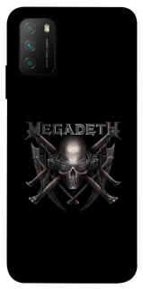 Чохол на Xiaomi Poco M3 Megadeth фото 1 з 1