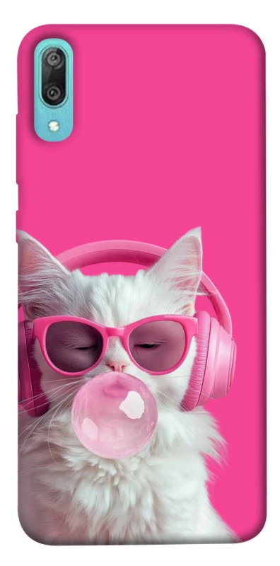 Чохол на Huawei Y6 Pro (2019) Pink kitty фото 1 з 1