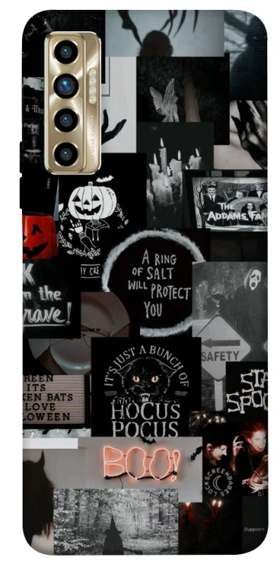Чохол на TECNO Camon 17P Halloween aesthetics ver.3 фото 1 з 1