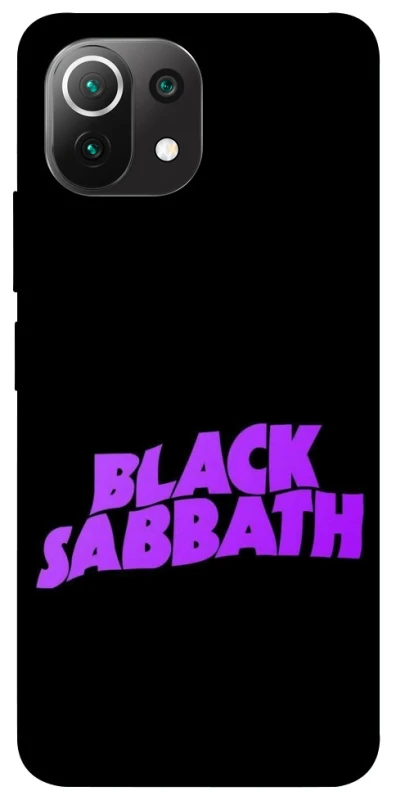 Чохол на Xiaomi Mi 11 Lite Black Sabbath logo ver.1 фото 1 з 1