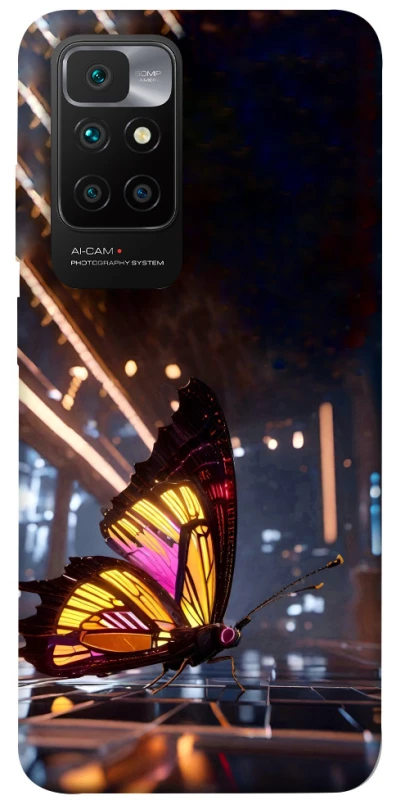 Чохол на Xiaomi Redmi 10 Cyber butterfly фото 1 з 1