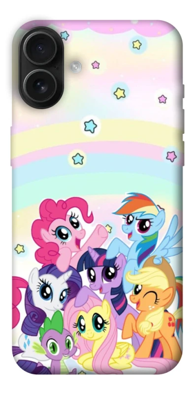 Чехол на Apple iPhone 16 Plus My Little Pony ver.2 фото 1 из 1