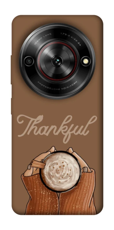 Чохол на ZTE Nubia Focus Thankful coffee фото 1 з 1