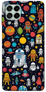 Чехол на Samsung Galaxy M53 5G Star Wars background ver.2 фото 1 из 1