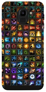 Чехол на Samsung J600F Galaxy J6 (2018) Abilities menu ver.3 фото 1 из 1