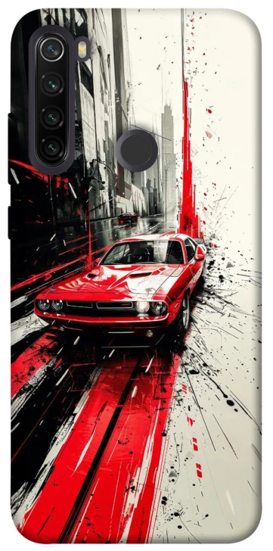 Чехол на Xiaomi Redmi Note 8T Painted Mustang фото 1 из 1