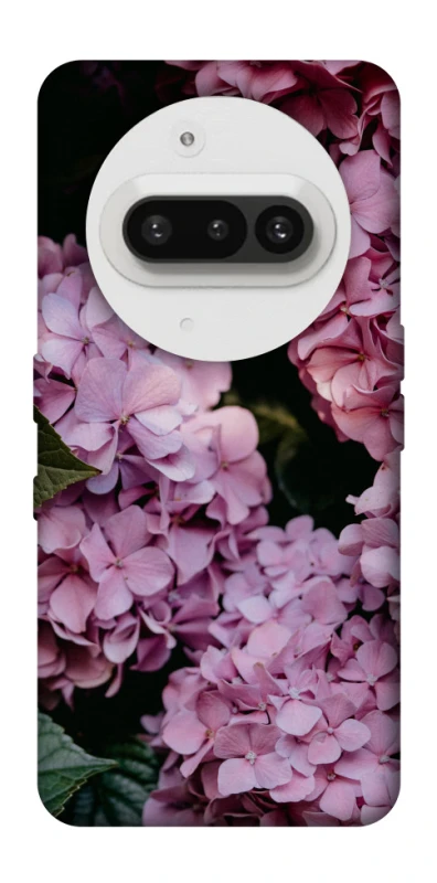 Чохол на Nothing Phone (3a) Рожеві гартензії фото 1 з 1
