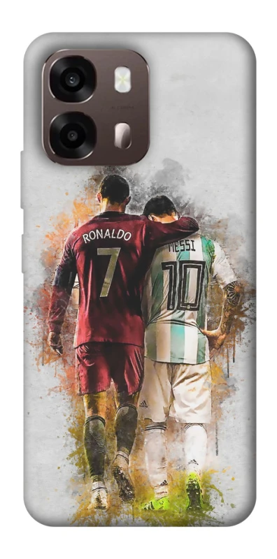 Чохол на Oppo A6 Ronaldo та Messi фото 1 з 2