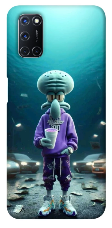 Чохол на Oppo A52 / A72 / A92 Сквідвард фото 1 з 1