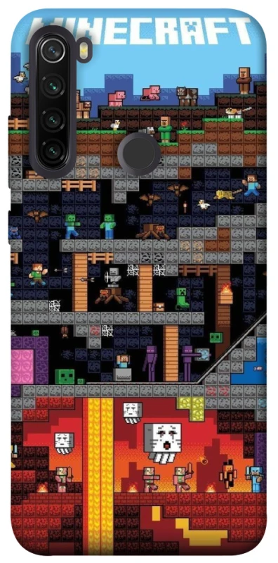Чохол на Xiaomi Redmi Note 8T Minecraft фото 1 з 1