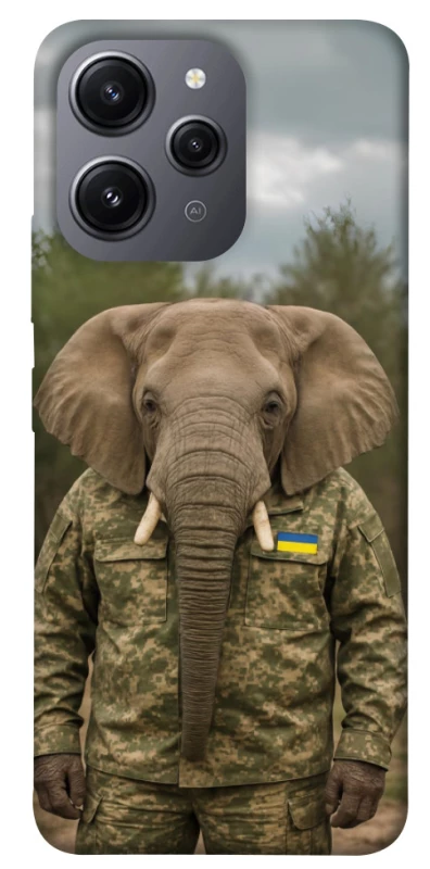 Чохол на Xiaomi Redmi 12 Слон захисник фото 1 з 1