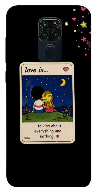 Чохол на Xiaomi Redmi Note 9 / Redmi 10X Love is ver.6 фото 1 з 1