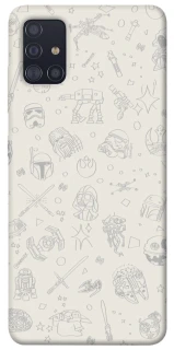 Чохол на Samsung Galaxy A51 Star Wars background ver.1 фото 1 з 1