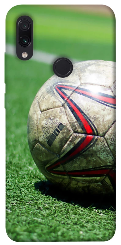 Чехол на Xiaomi Redmi Note 7 / Note 7 Pro / Note 7s Мяч на газоне фото 1 из 1