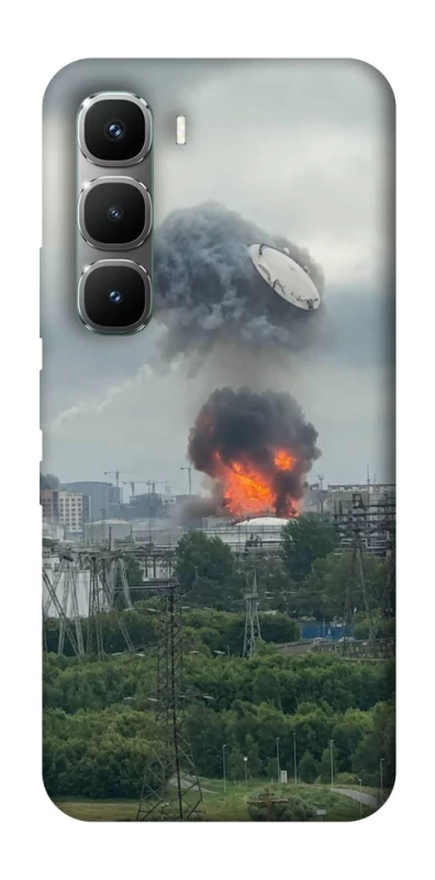Чохол на Infinix Hot 60 Pro Moscow never sleeps ver.4 фото 1 з 1