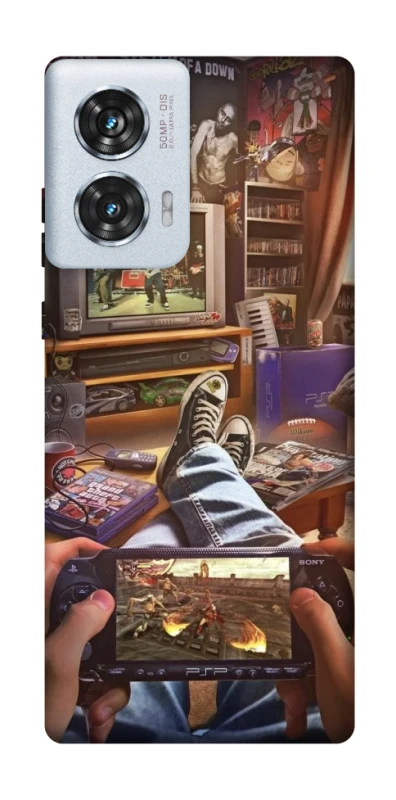 Чохол на Motorola Edge 50 Fusion Retro style v4 фото 1 з 1