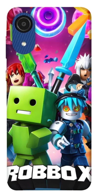 Чохол на Samsung Galaxy A03 Core Roblox gaming heroes фото 1 з 1