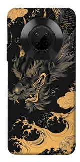 Чохол на Huawei Y9a gold dragon фото 1 з 1
