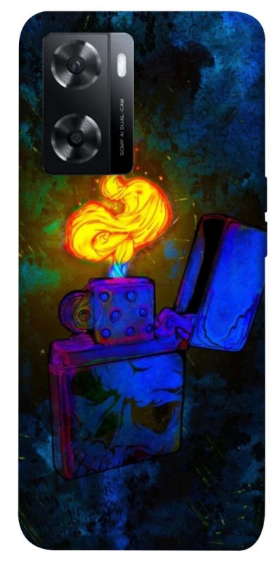 Чохол на Oppo A57s Запальничка фото 1 з 1