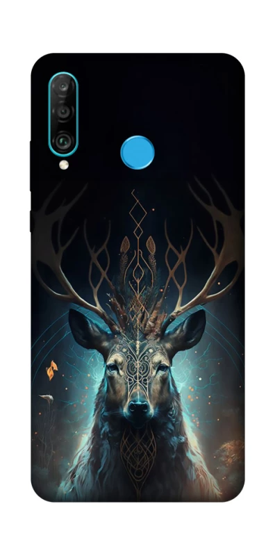 Чохол на Huawei P30 lite Скандинавський олень v2 фото 1 з 1