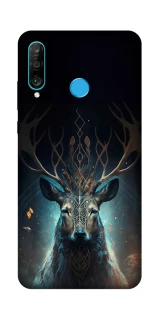 Чохол на Huawei P30 lite Скандинавський олень v2 фото 1 з 1