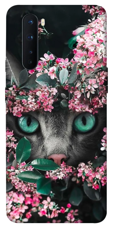 Чехол на OnePlus Nord Кот в цветах фото 1 из 1