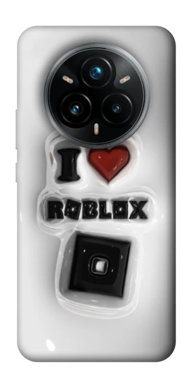 Чохол на Realme 14 Pro+ I love Roblox фото 1 з 1
