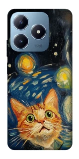 Чехол на Realme C63 paint cat фото 1 из 1