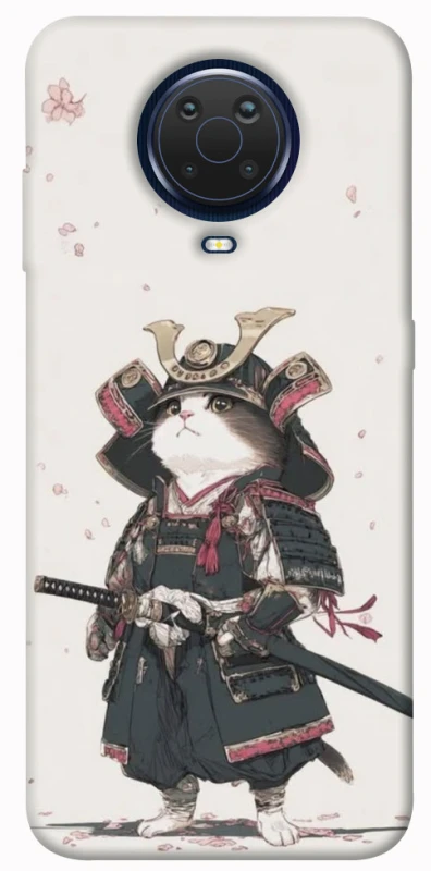 Чохол на Nokia G20 / G10 / 6.3 Samurai Cat Warrior фото 1 з 1