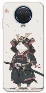 Чохол на Nokia G20 / G10 / 6.3 Samurai Cat Warrior фото 1 з 1