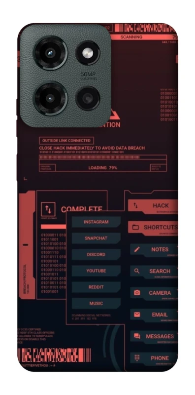 Чехол на Motorola Moto G Power (2025) Attention фото 1 из 1