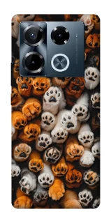 Чехол на Infinix Note 40 Pro 4G Сat paws фото 1 из 1
